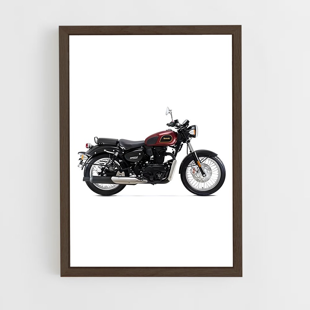 Poster Moto Épurée – affiche Benelli (vue 5)